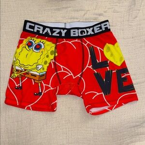 Crazy Boxer SpongeBob SquarePants boxer briefs size S